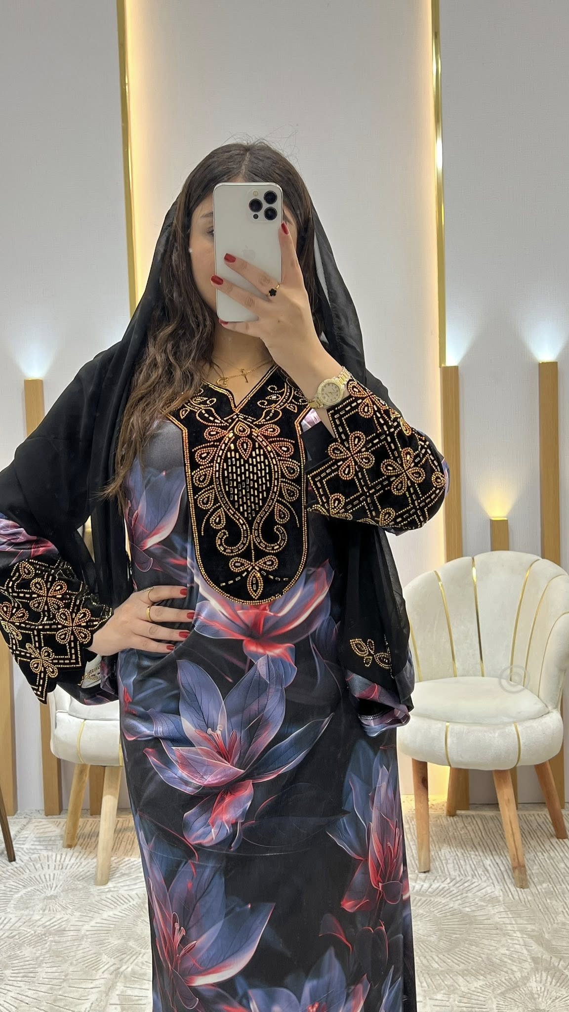 ⚜️🐦‍🔥عباية المخور الاماراتي🐦‍🔥⚜️