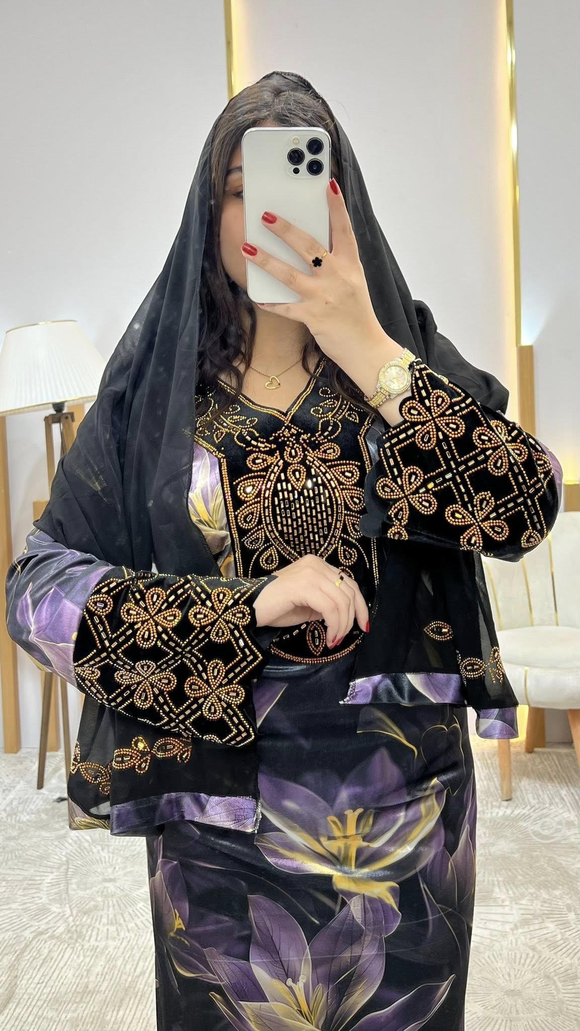 ⚜️🐦‍🔥عباية المخور الاماراتي🐦‍🔥⚜️