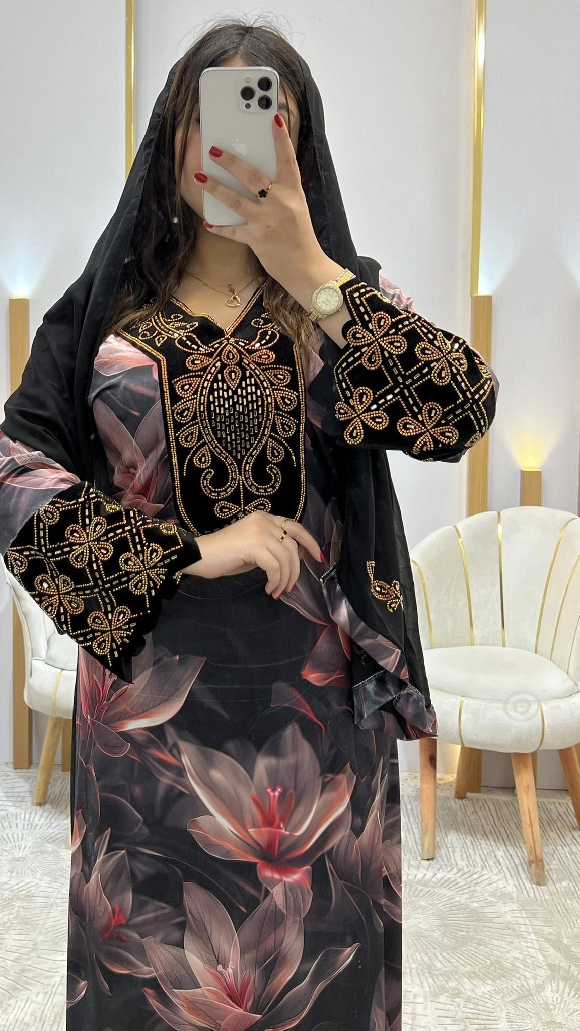 ⚜️🐦‍🔥عباية المخور الاماراتي🐦‍🔥⚜️